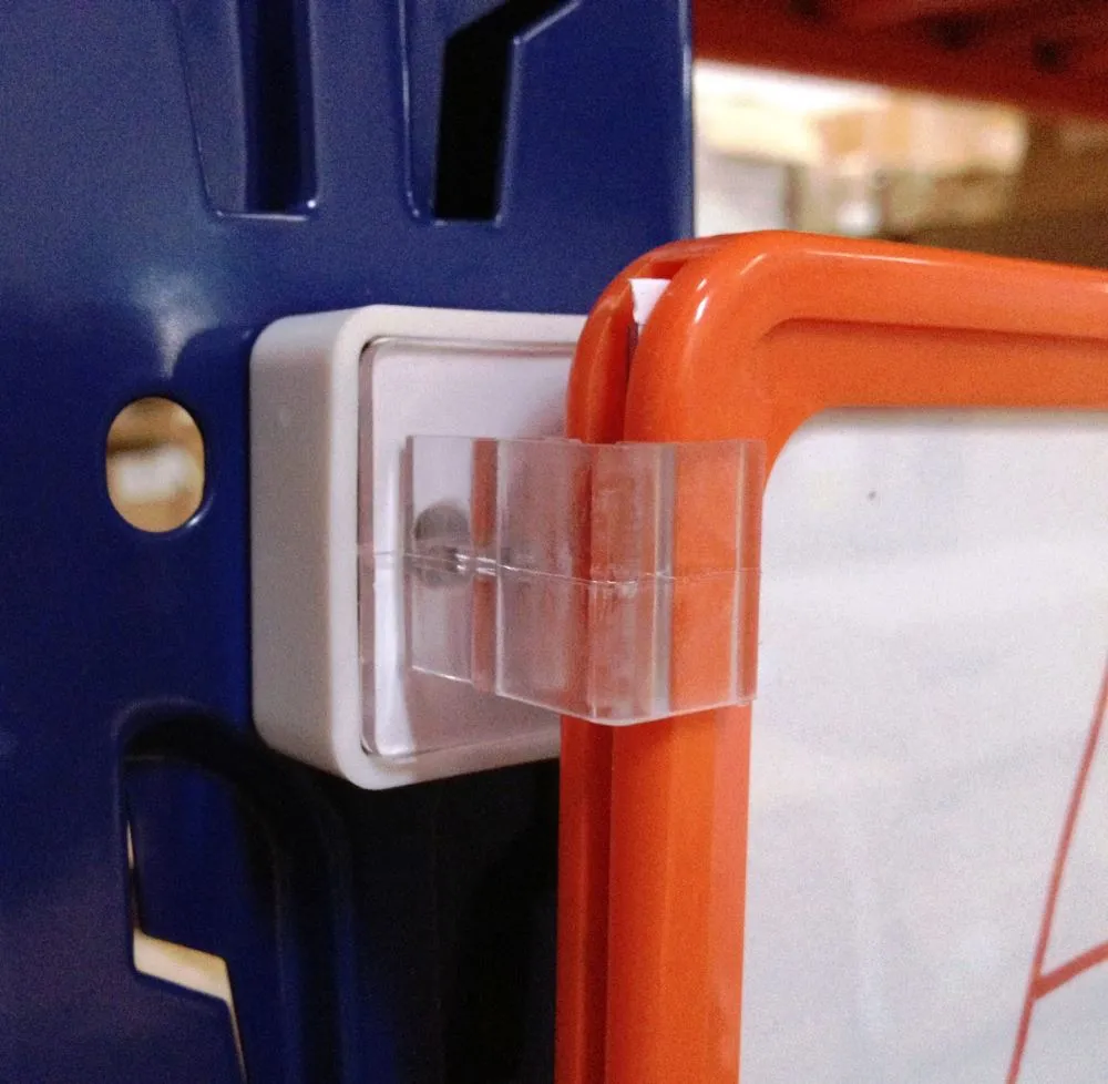 Price Sign Set A5 - 1 Poster Frames Orange, 1 Magnetic Clip and 1 PVC insert
