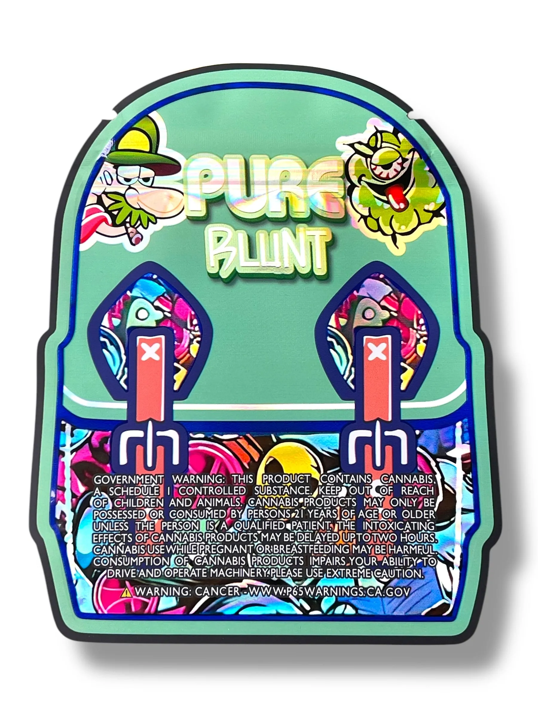 Pure Blunt Mylar Bag 3.5 Grams