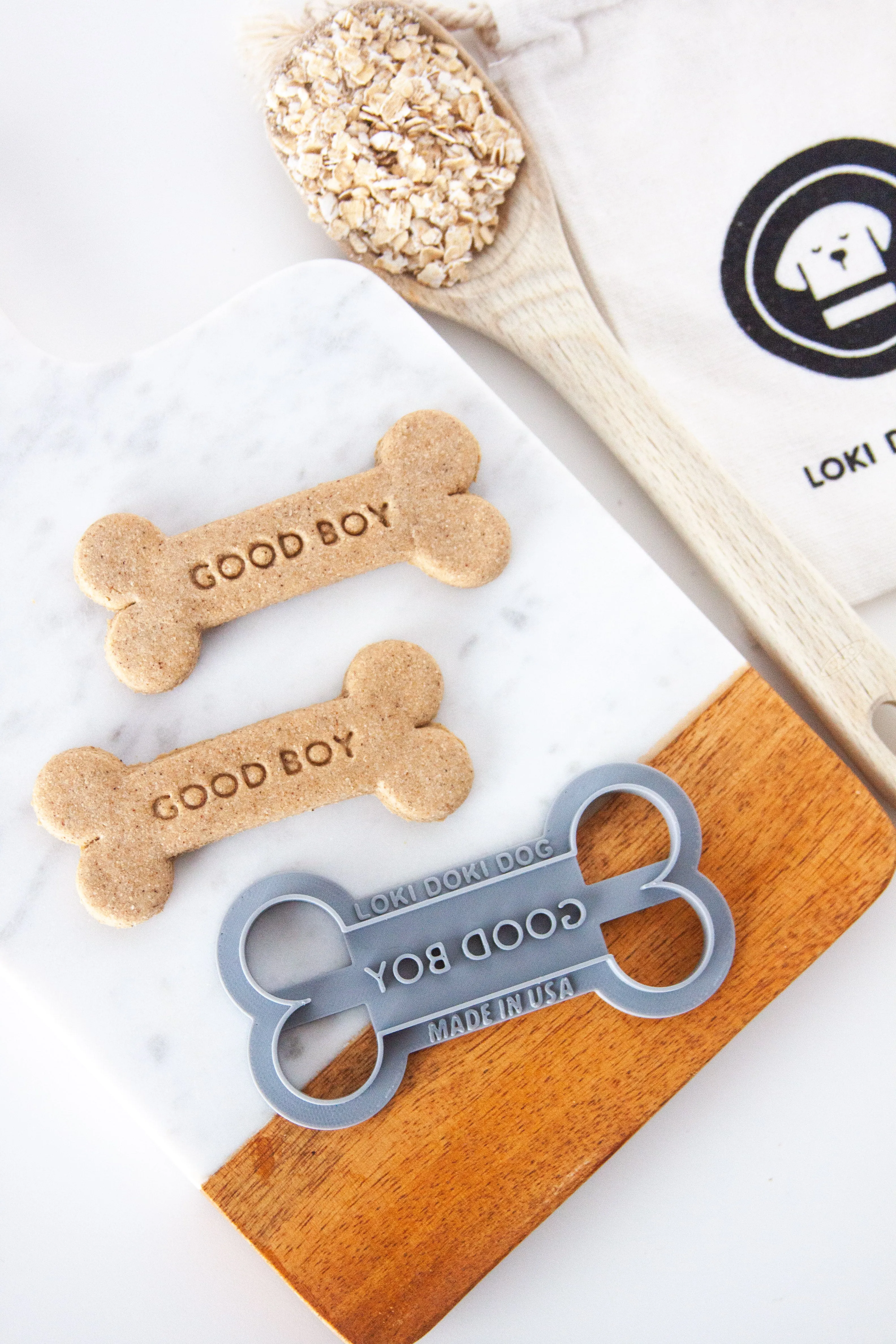 "Good Dog"  Bone Shaped Dog Biscuit Cookie Cutter ("Boy"   "Girl" Also Available)