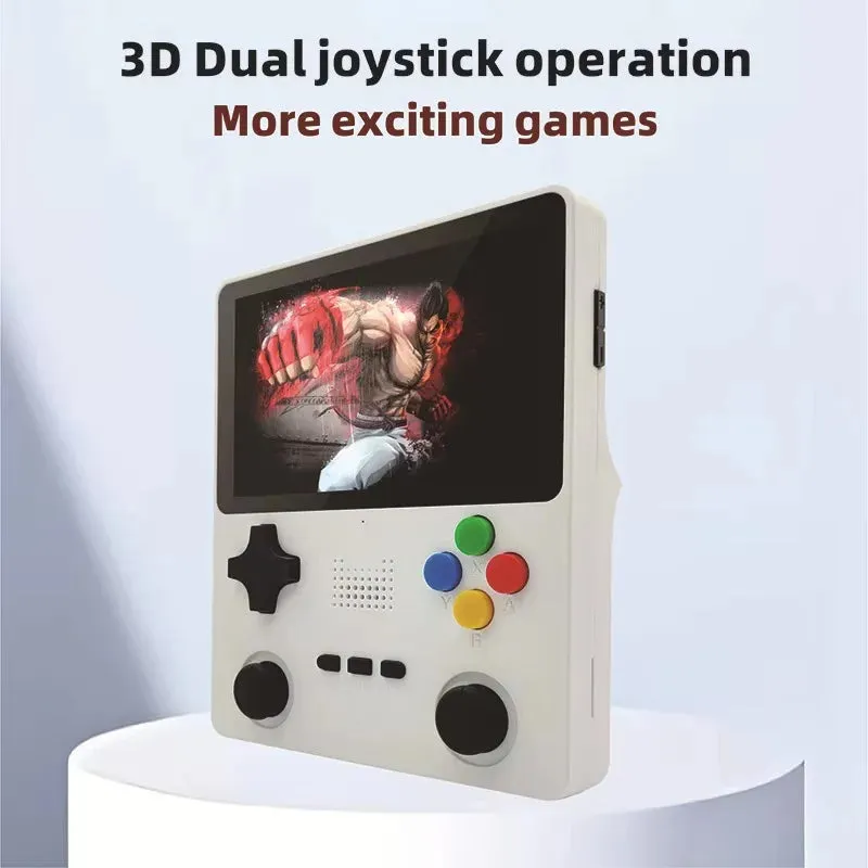 R39S Retro Handheld Video Game Console Linux System 4 Inch IPS Screen