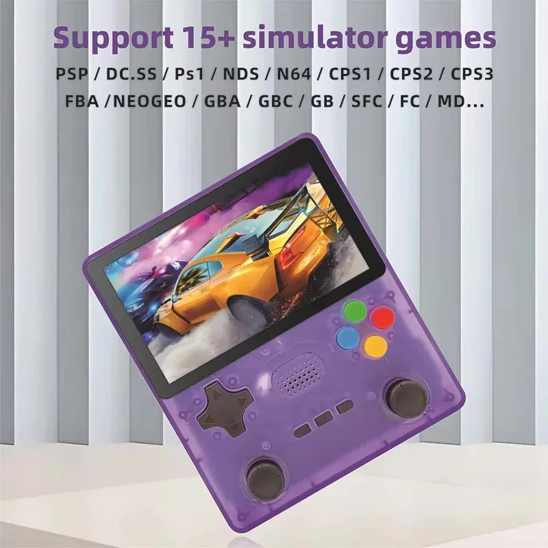 R39S Retro Handheld Video Game Console Linux System 4 Inch IPS Screen