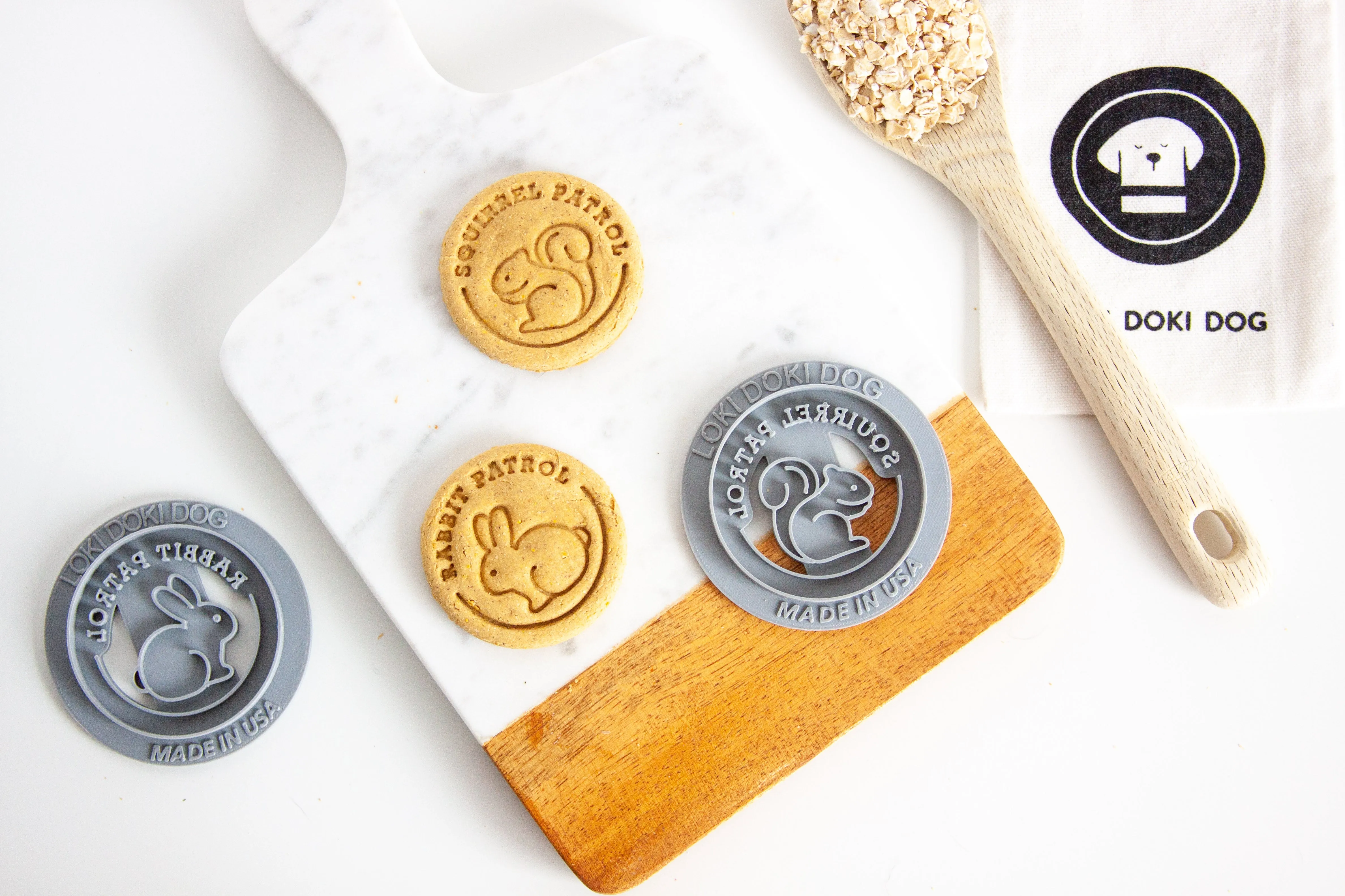 Rabbit Patrol & Squirrel Patrol Cookie Cutter