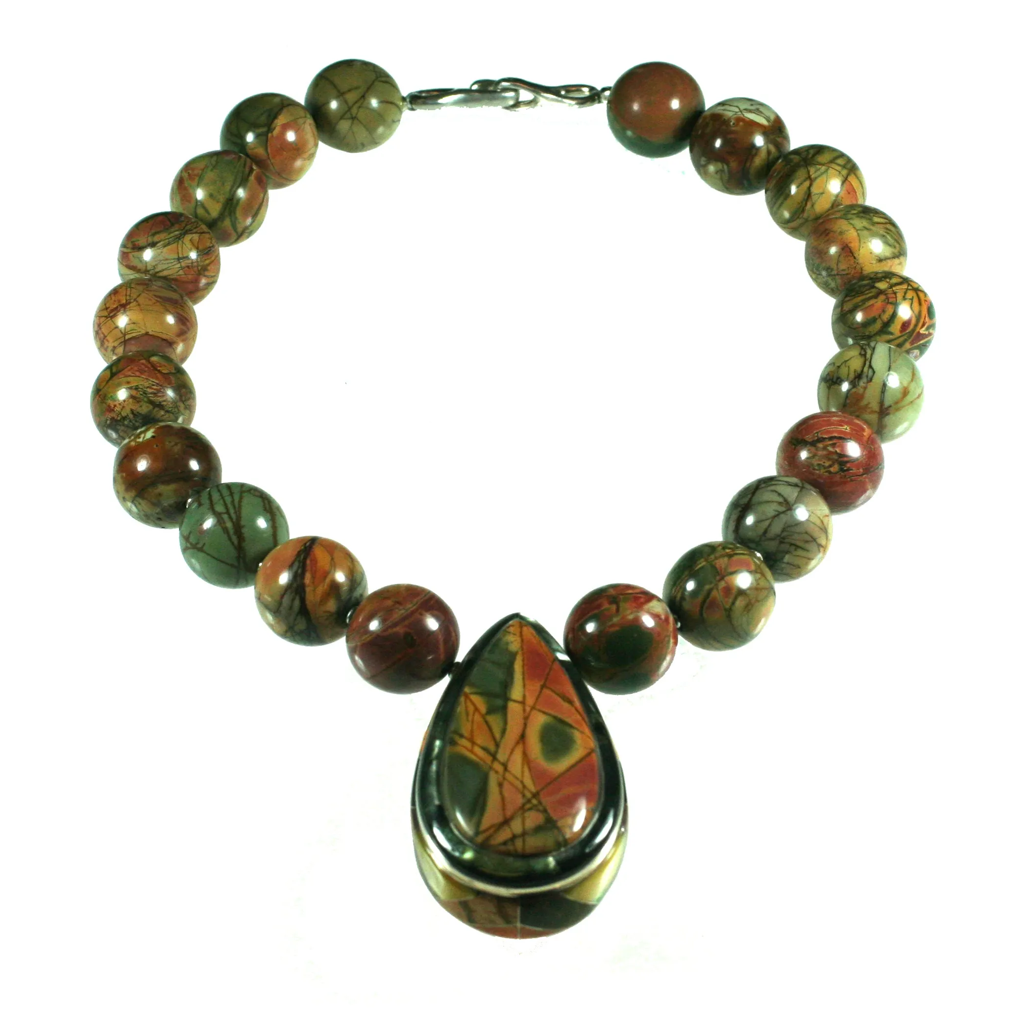 Red Creek Jasper Necklace