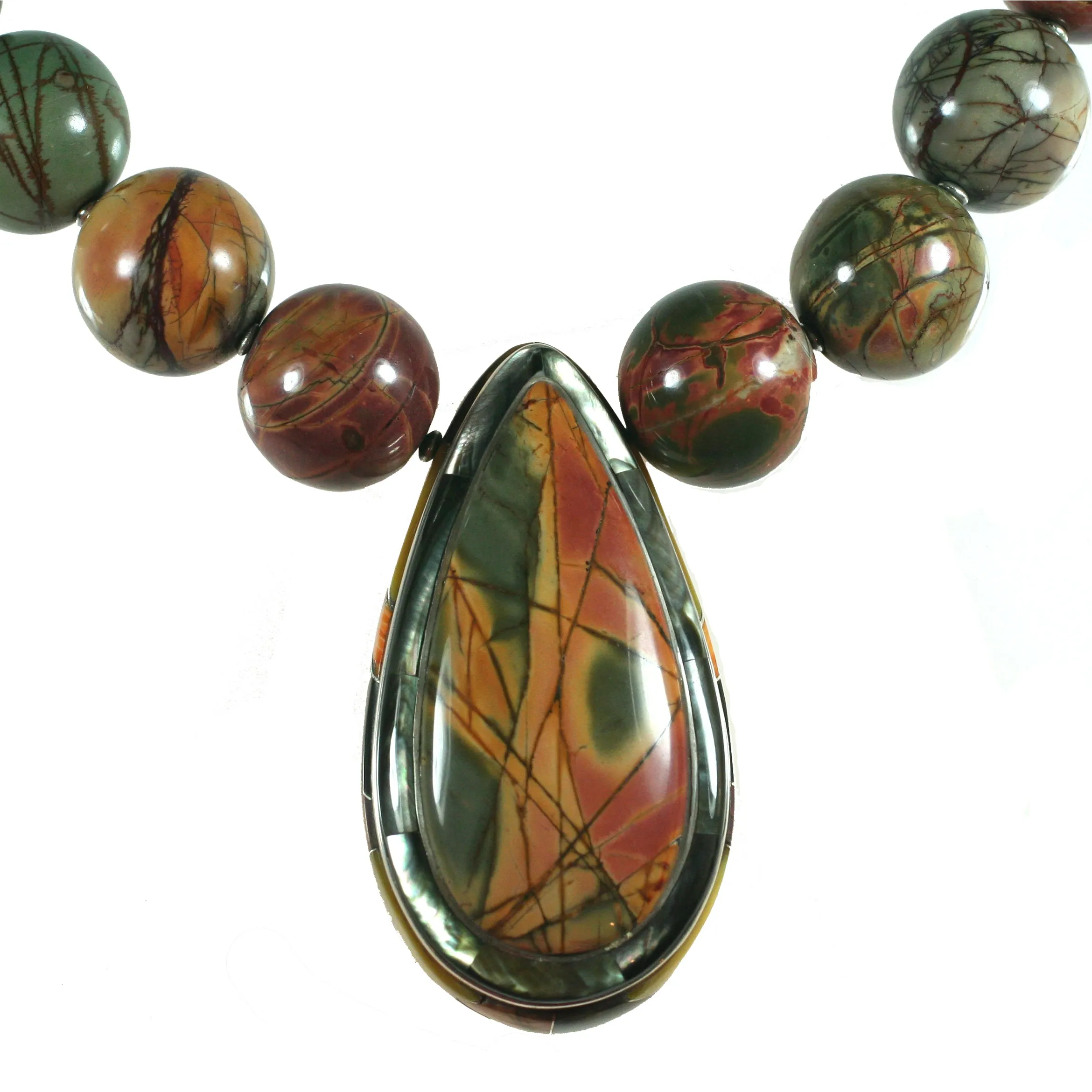 Red Creek Jasper Necklace