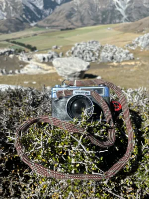 Redwood camera strap