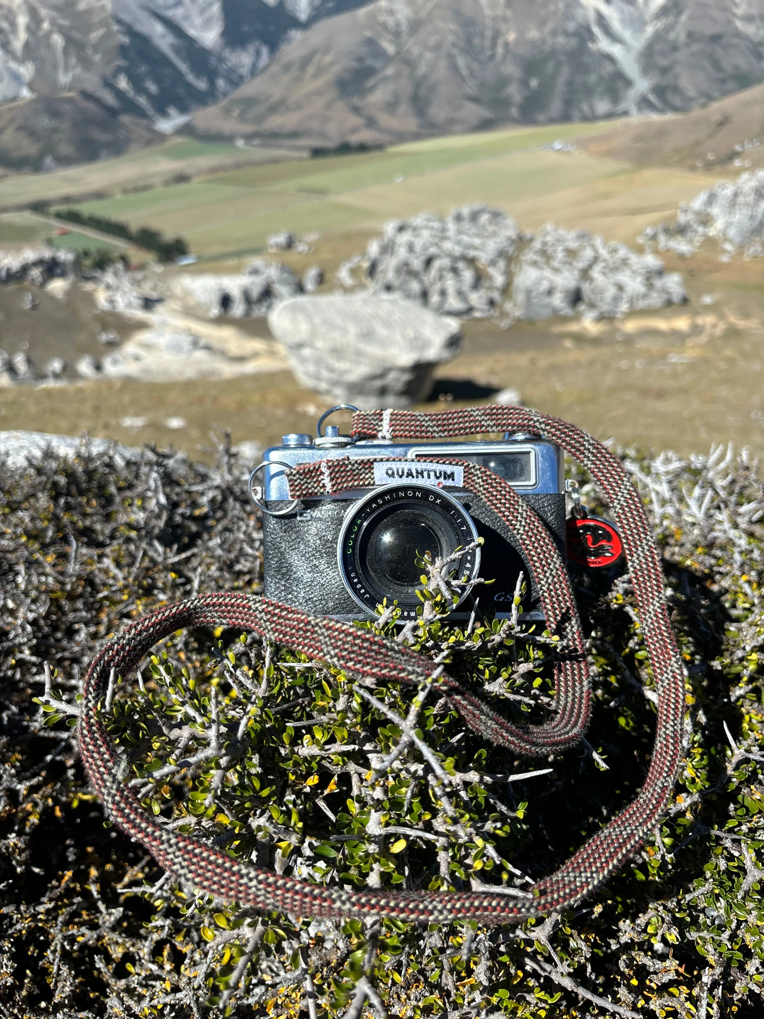 Redwood camera strap