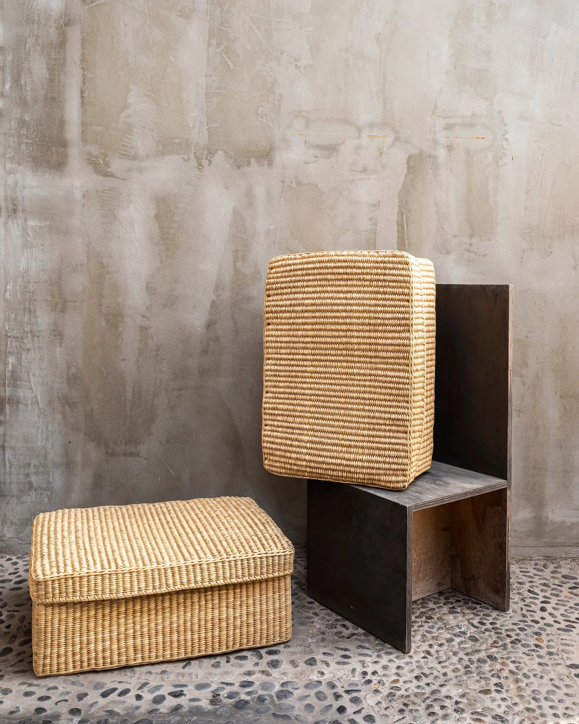 Reed Basket Box