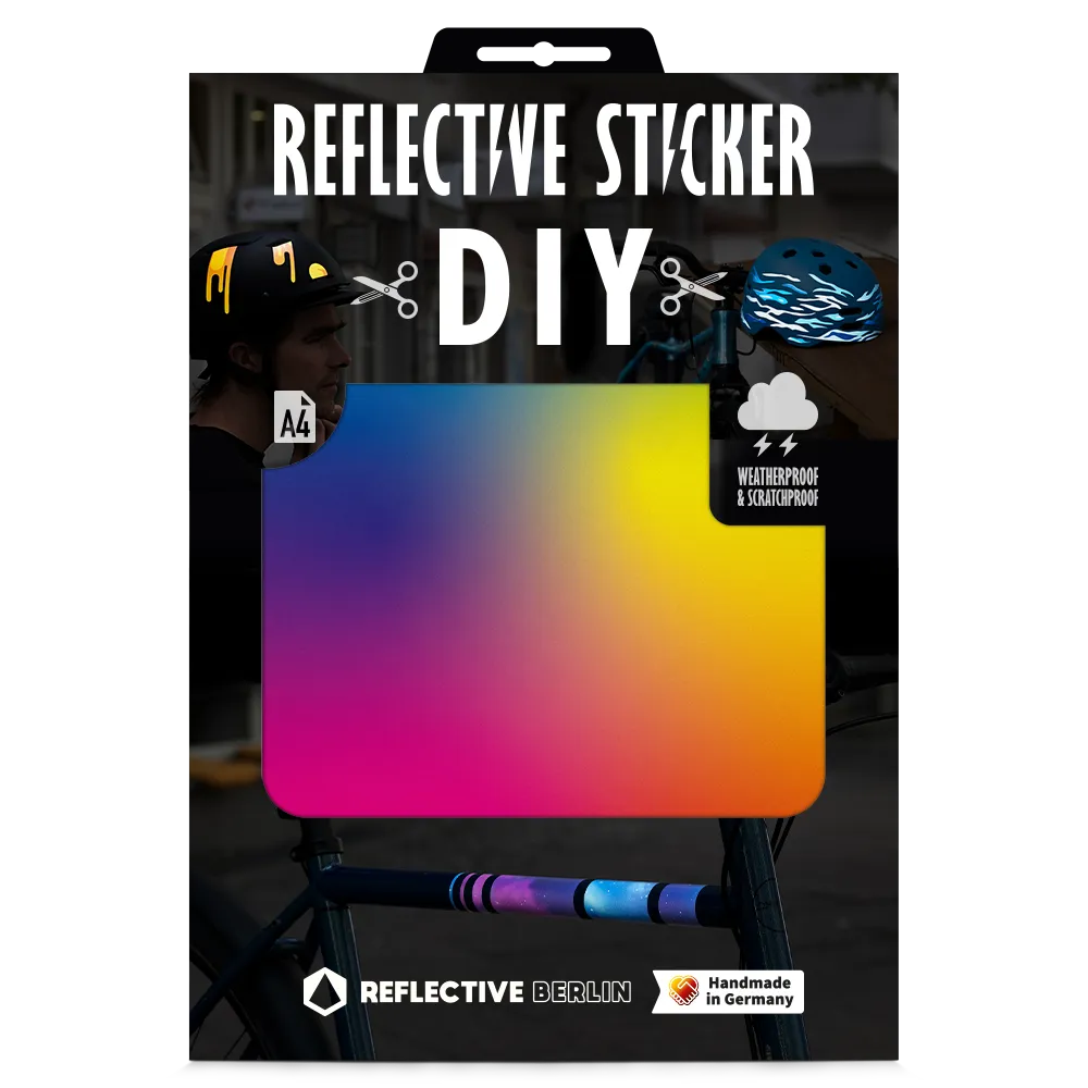 Reflective DIY Sticker: Gradient
