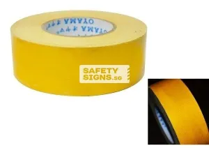 Reflective Tape Solid (REFLYELLOW2IN)
