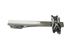 Resting Bat Square Tie Clip