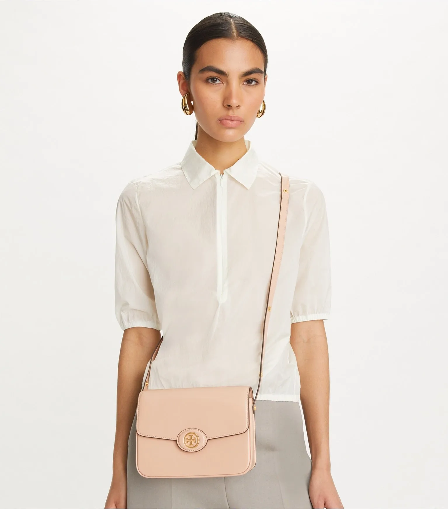 ROBINSON SPAZZOLATO CONVERTIBLE SHOULDER BAG TORY BURCH