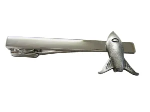 Rocket Ship Square Tie Clip