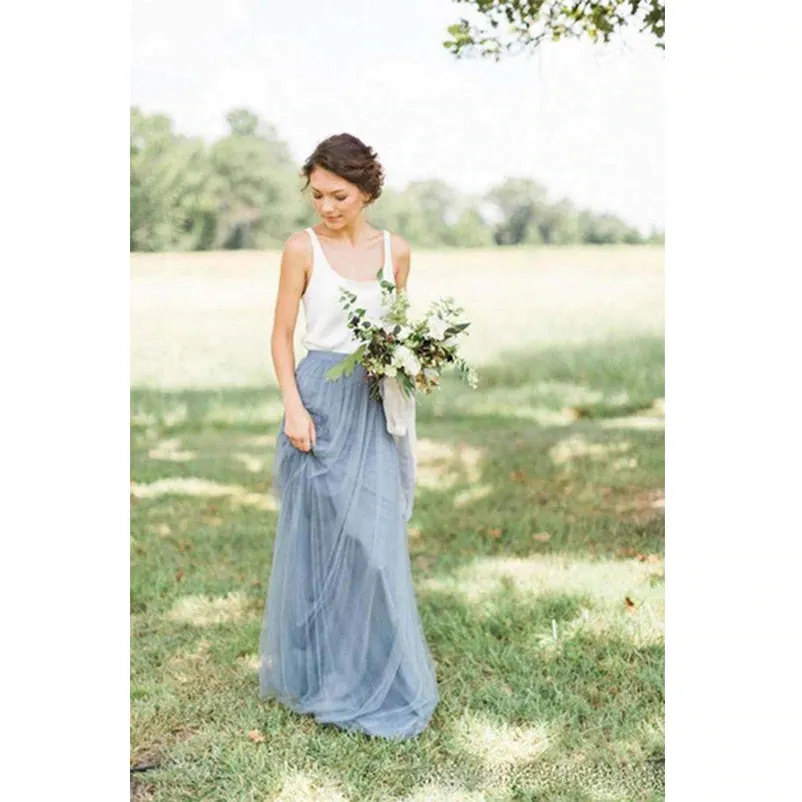 Roycebridal Cheap Two Tones Bridesmaid  Dresses