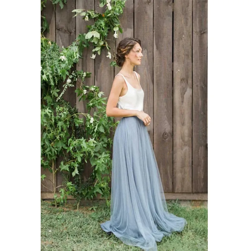 Roycebridal Cheap Two Tones Bridesmaid  Dresses