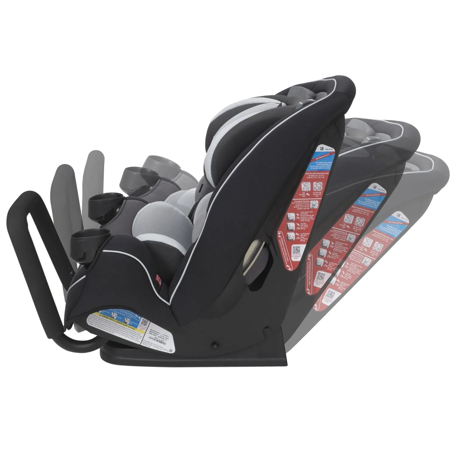 Safety 1st Grow and Go Convertible Car Seats - Carbon Ink