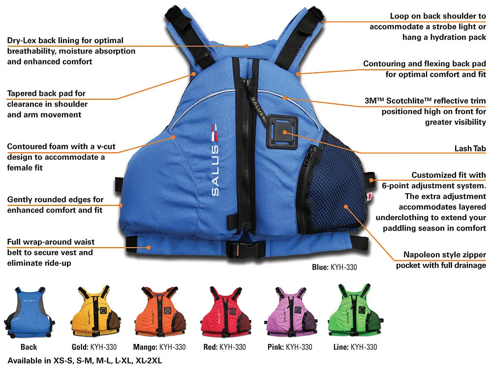 Salus Eddy Flex - Paddling Specific PFD