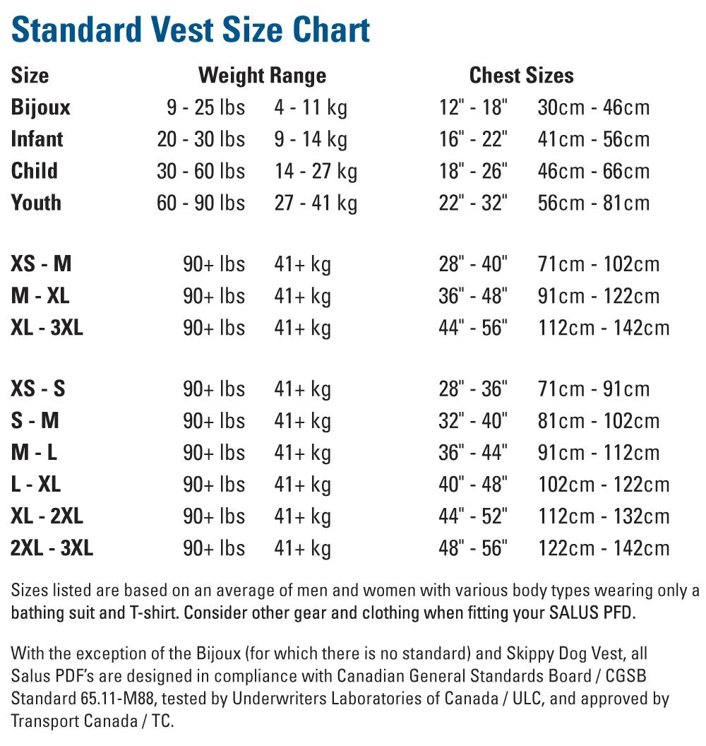 Salus Eddy Flex - Paddling Specific PFD
