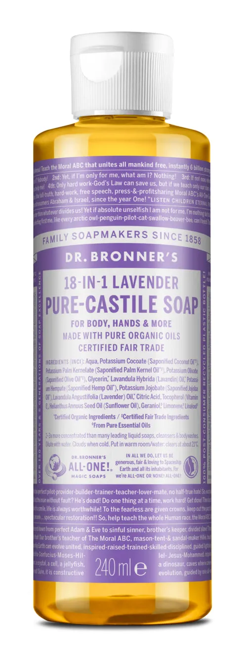 SAPONE LIQUIDO 18 usi in 1 LAVANDA