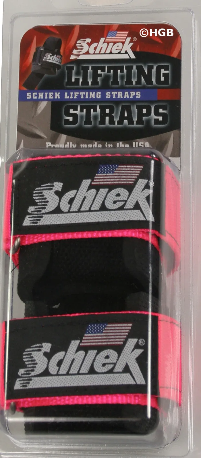Schiek Sports Inc 1000PLSP Womens Pink 2 Lifting Straps Weight Lifting CrossFit