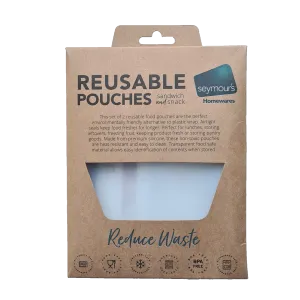 Seymours Silicone Pouch 2 Pack – 120ml & 700ml