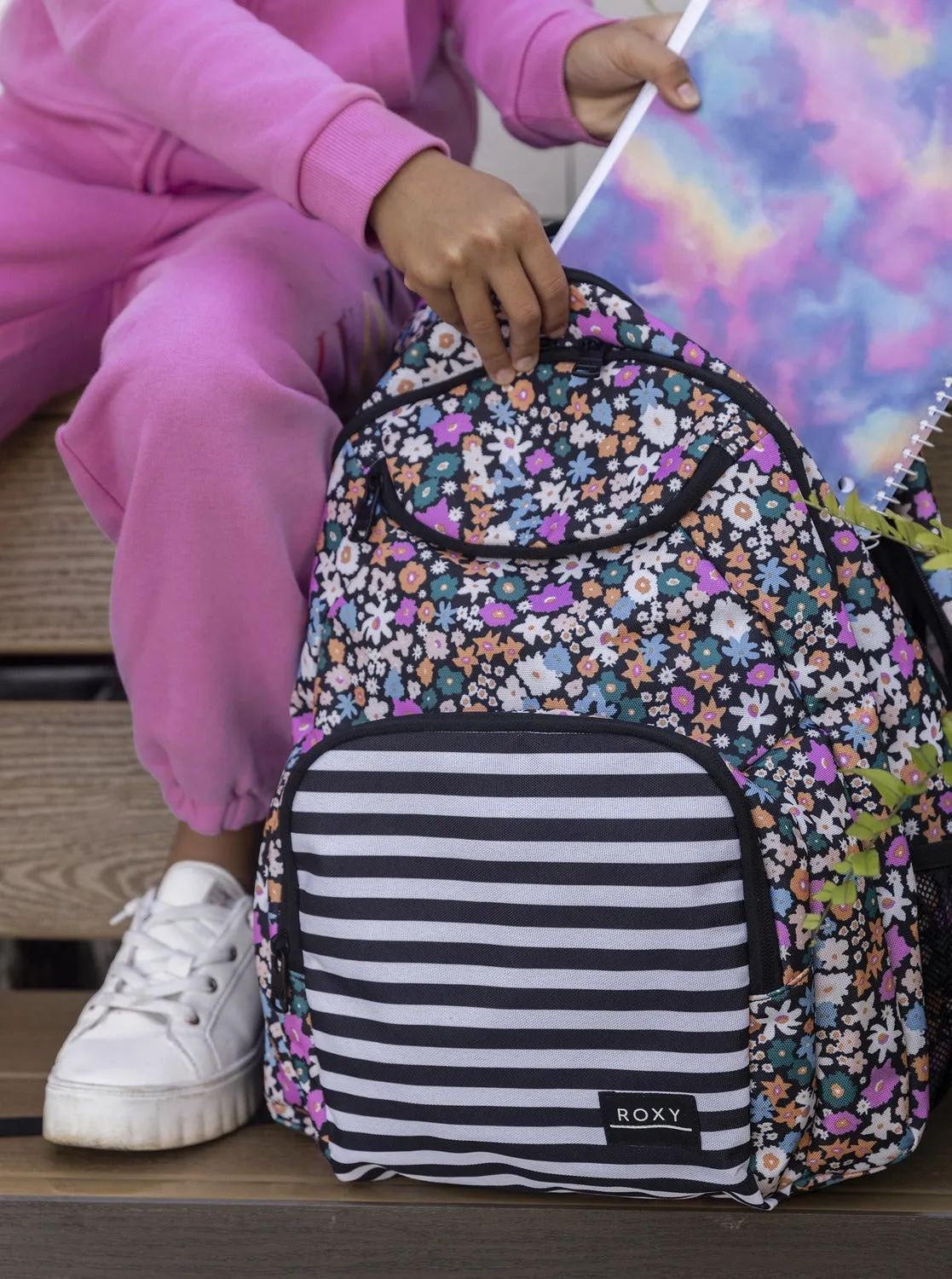 Shadow Swell Printed Medium Backpack