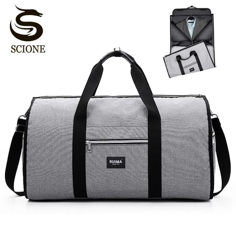 Shipmaster™  Convertible Anti-Wrinkle Travel Duffel Bag