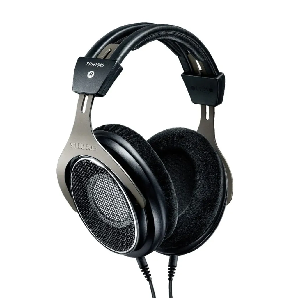 Shure SRH1840 Premium Open-Back Headphones for Smooth, Extended Highs and Accurate Bass (New Packaging)