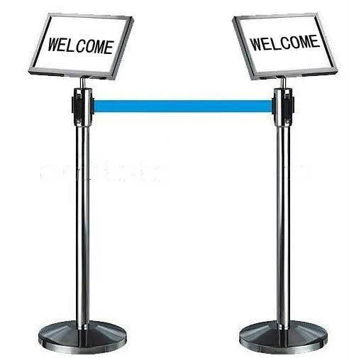 Sign-Holder in Stainless Steel