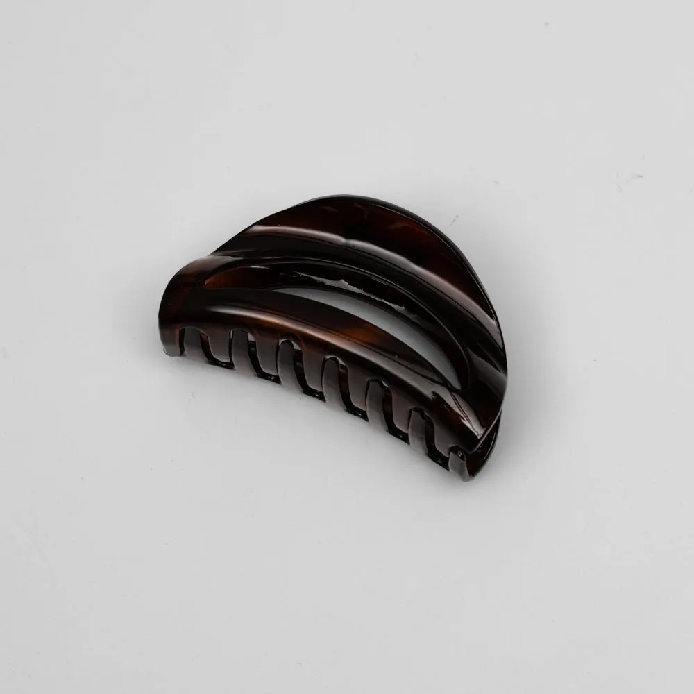 Small D Shape Hair Claw Clip