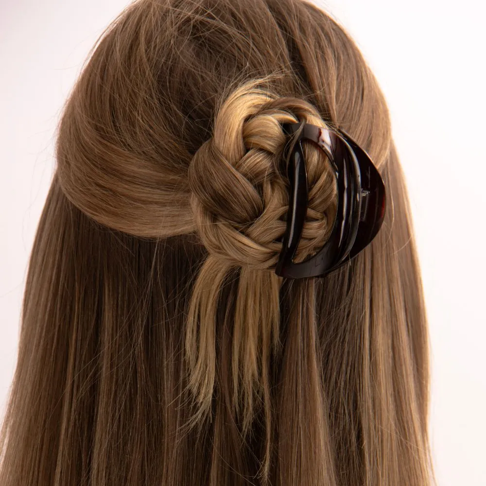 Small D Shape Hair Claw Clip