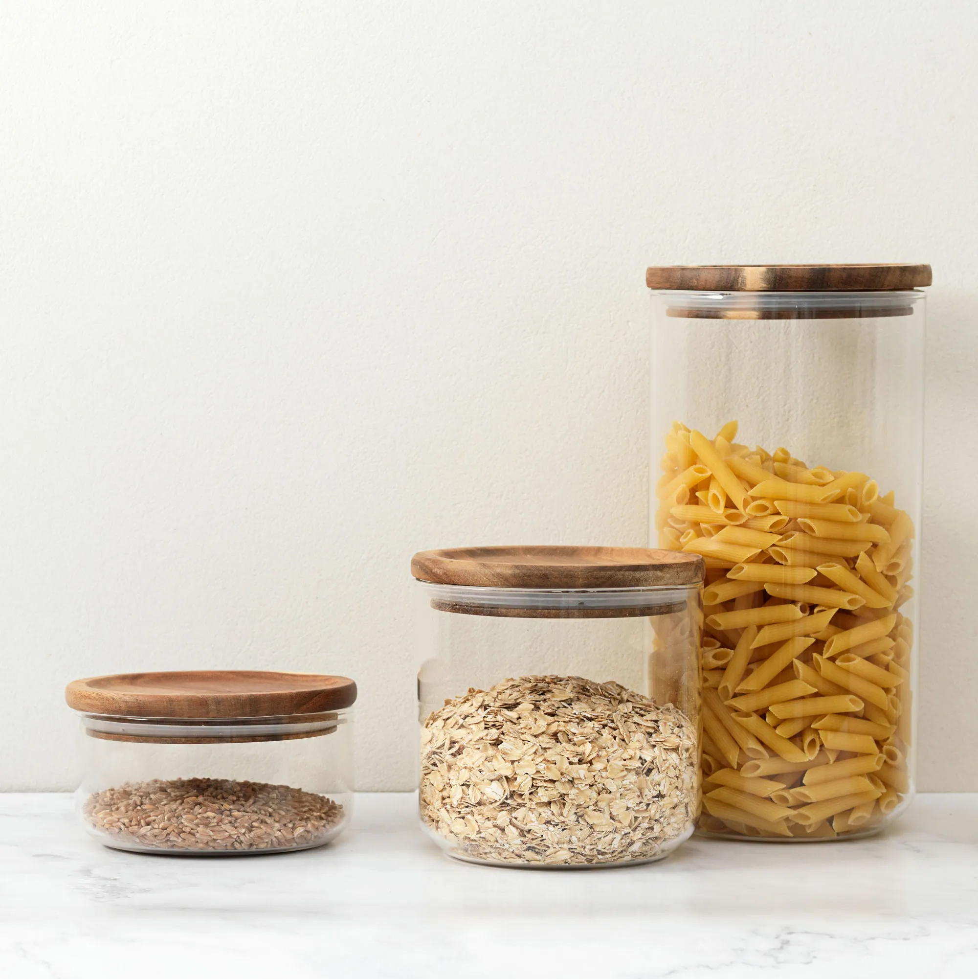 Small Glass Canister