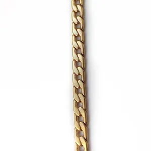 Small Gold Smooth Open Link Chain by the Inch (#721)