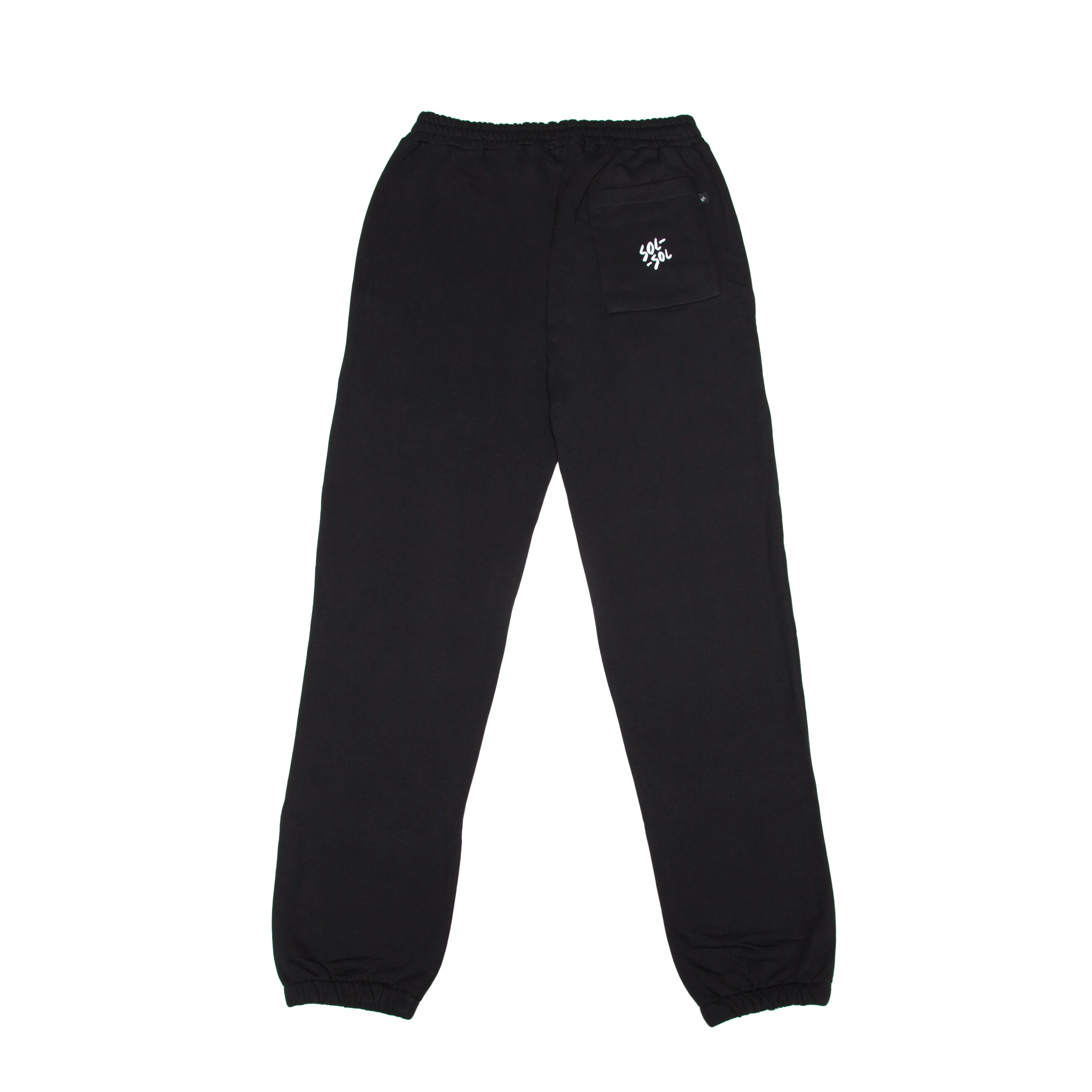 SOL SOL - Classic Logo Sweatpants - Black