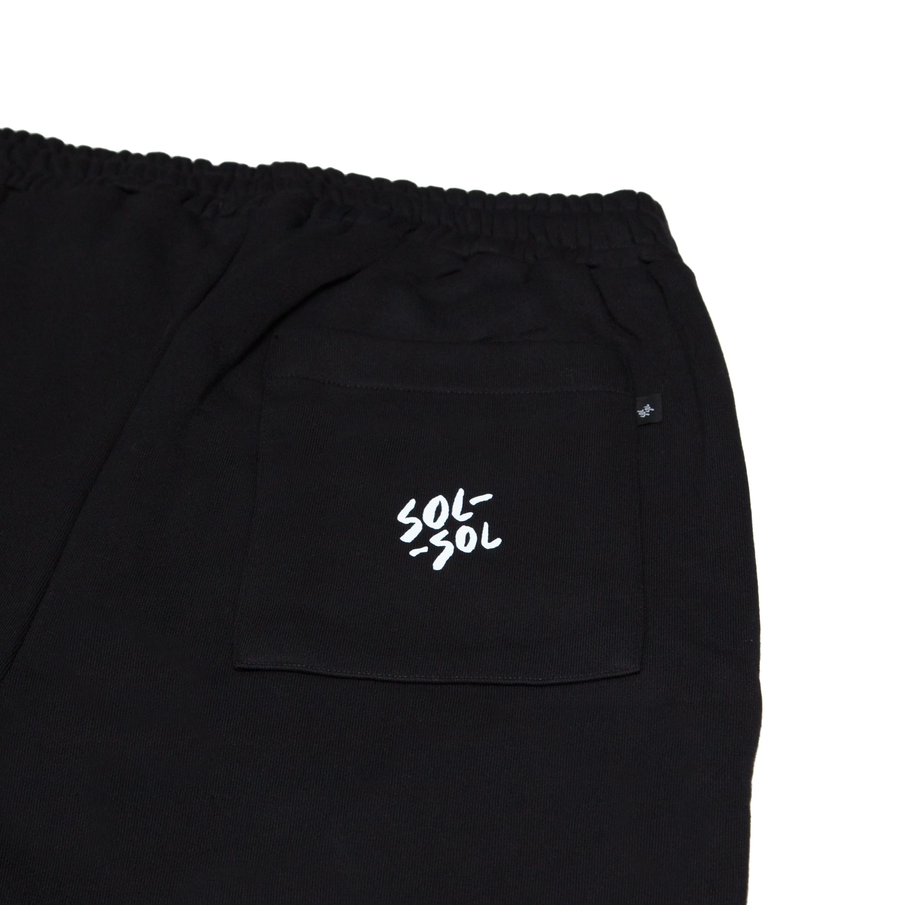 SOL SOL - Classic Logo Sweatpants - Black