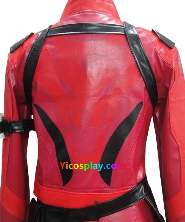Soldier 76 Red Halloween Immortal Skin Cosplay Costume Outfit