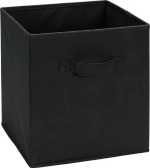 Solid Color Lid Storage Box Wardrobe Storage Box Fabric Toy Storage Box Drawer Box Sundries Basket 27 27 28