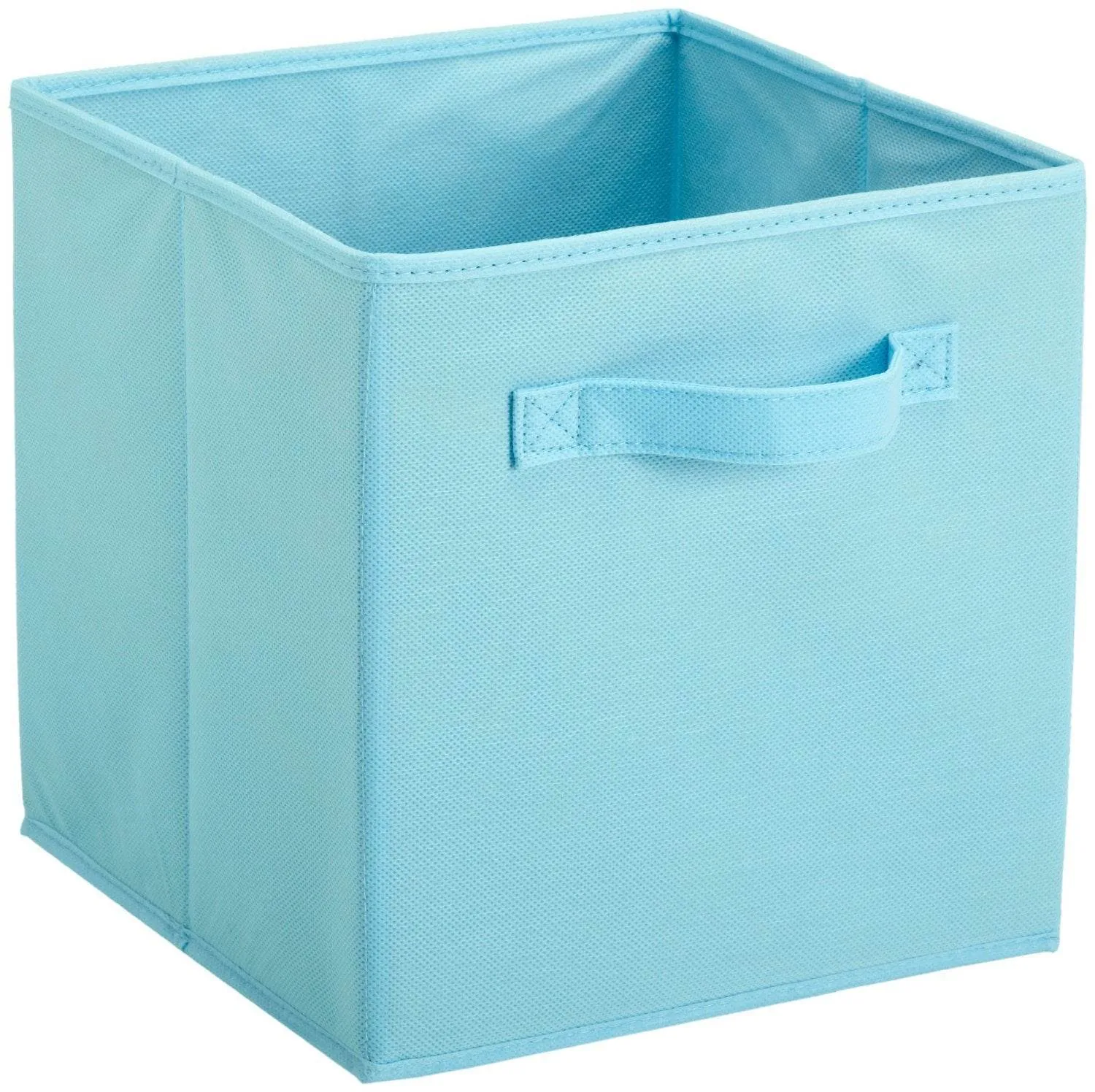 Solid Color Lid Storage Box Wardrobe Storage Box Fabric Toy Storage Box Drawer Box Sundries Basket 27 27 28