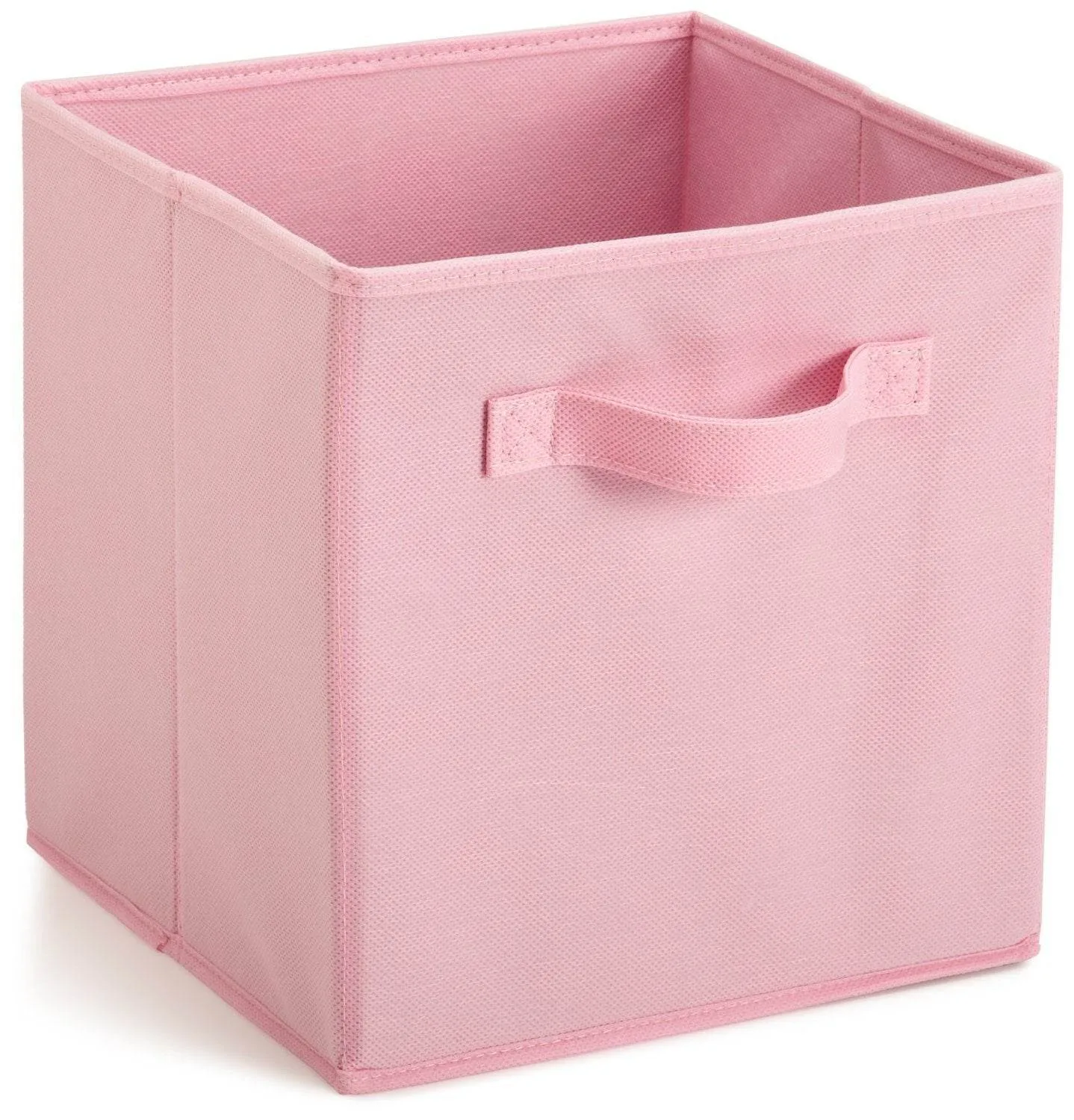 Solid Color Lid Storage Box Wardrobe Storage Box Fabric Toy Storage Box Drawer Box Sundries Basket 27 27 28