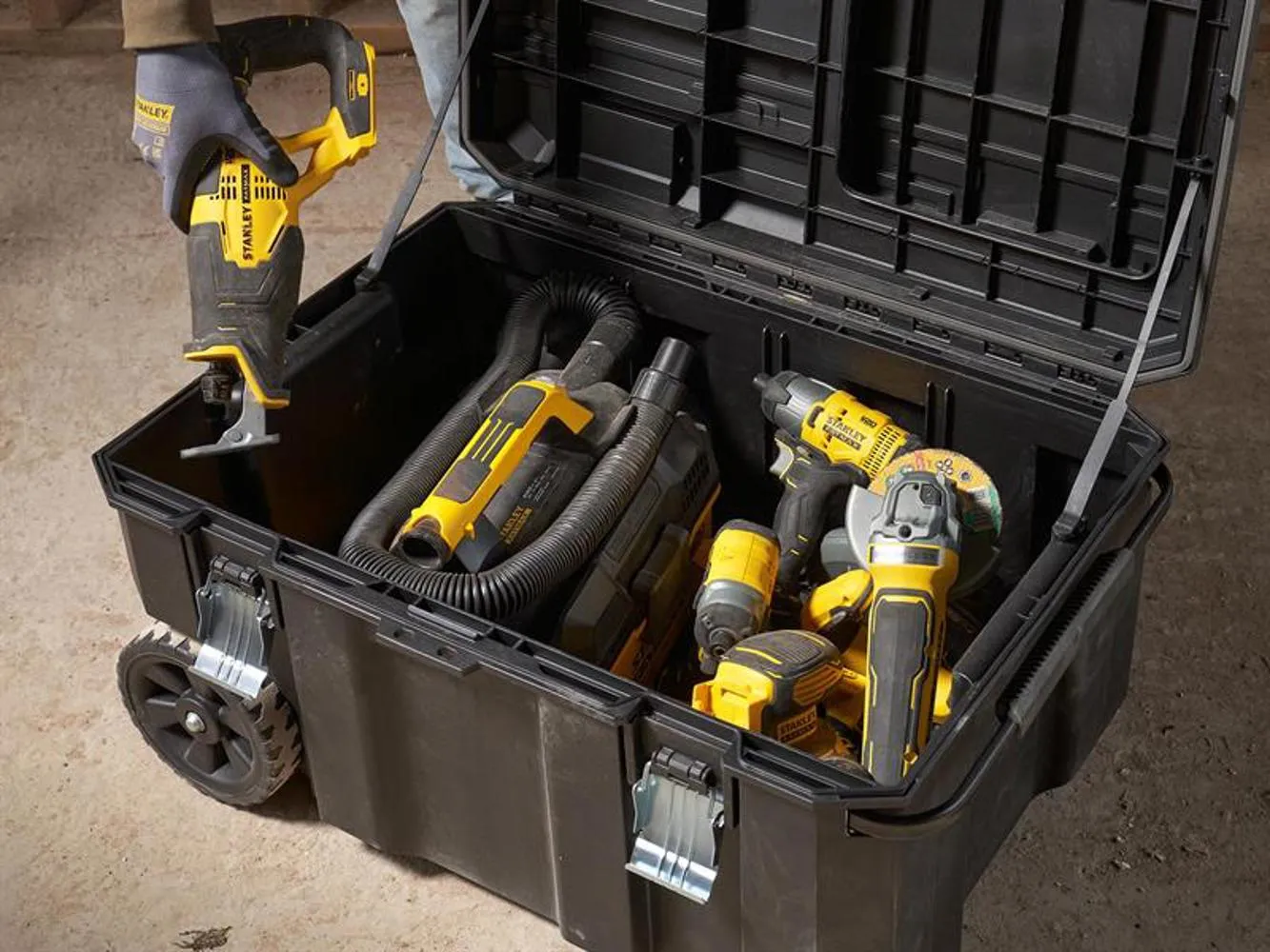 Stanley Storage Fatmax Pro-Stack Quick Access Job Chest