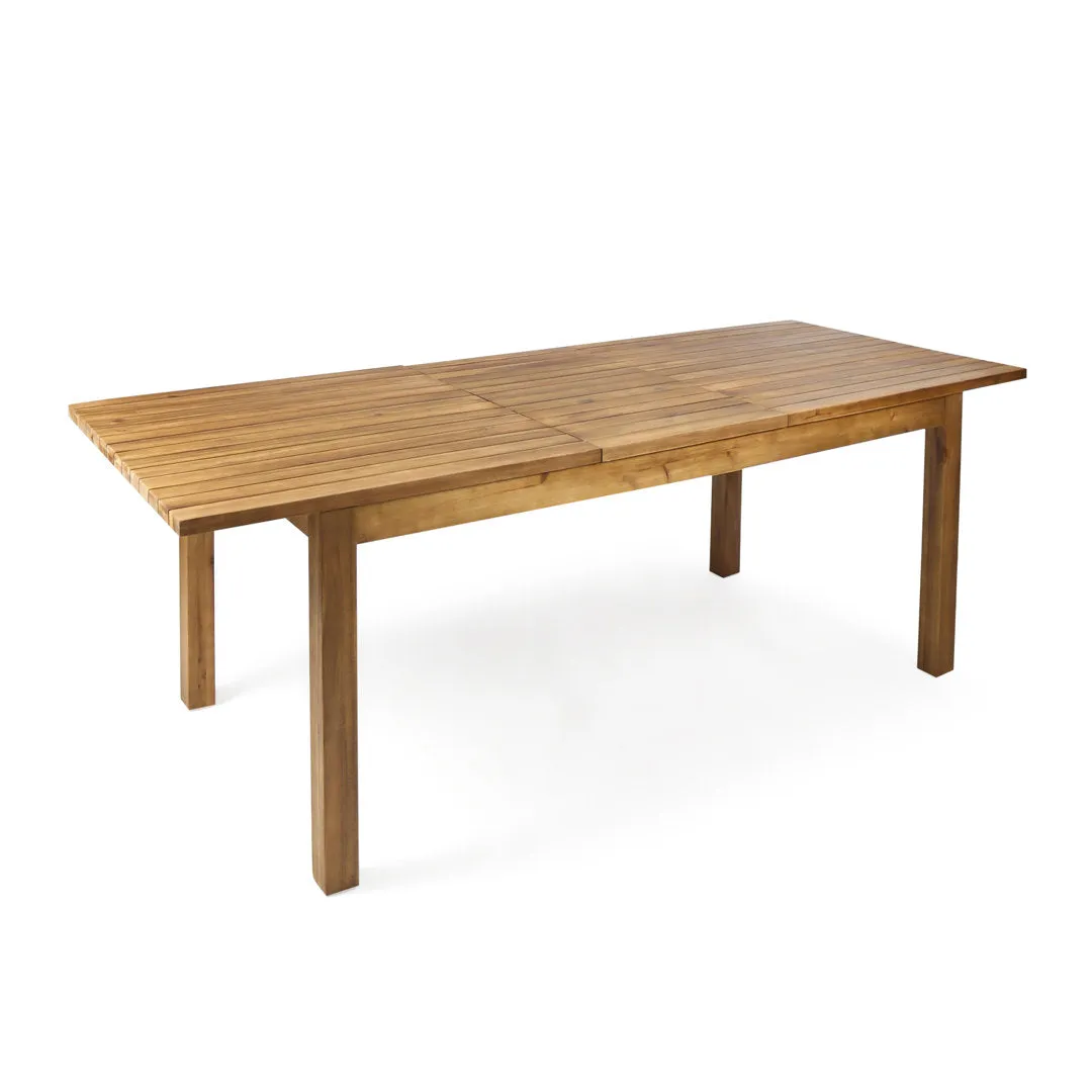 Statler Solid Wood Dining Table Millwood Pines
