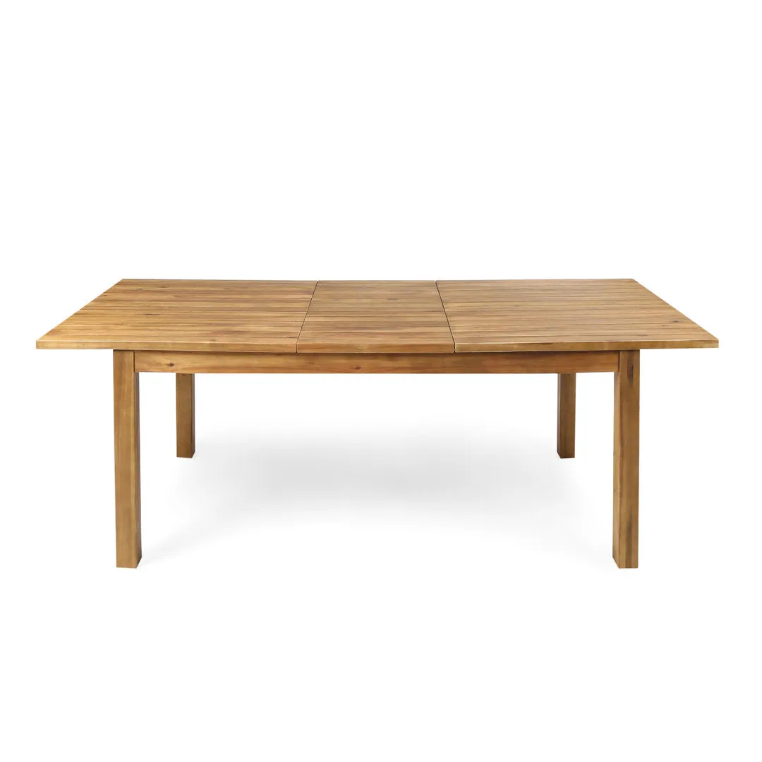 Statler Solid Wood Dining Table Millwood Pines
