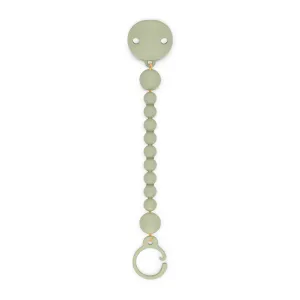 Suavinex Colour Essence Silicone Bobble Soother Clip - Green