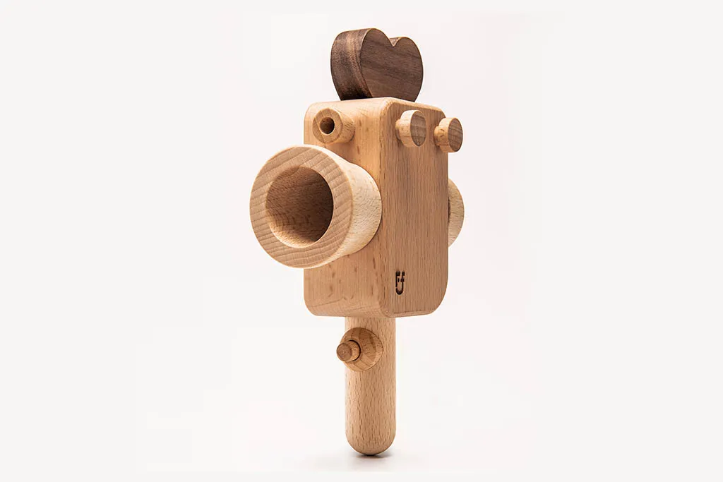 Super 8 Wooden Toy Camera