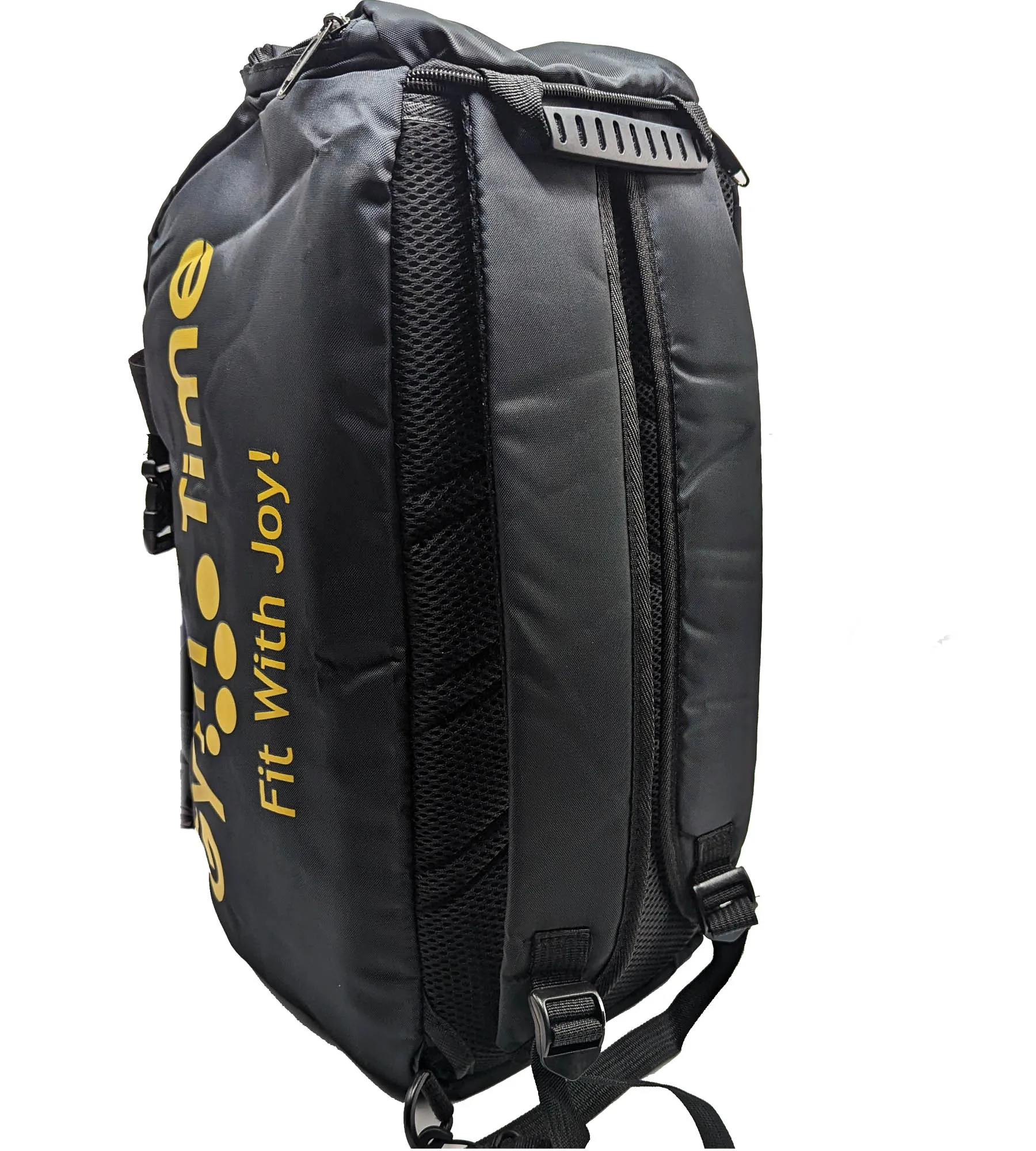 T90 Style 2 in 1 Sports and Travel Bag With Shoe Compartment - Black