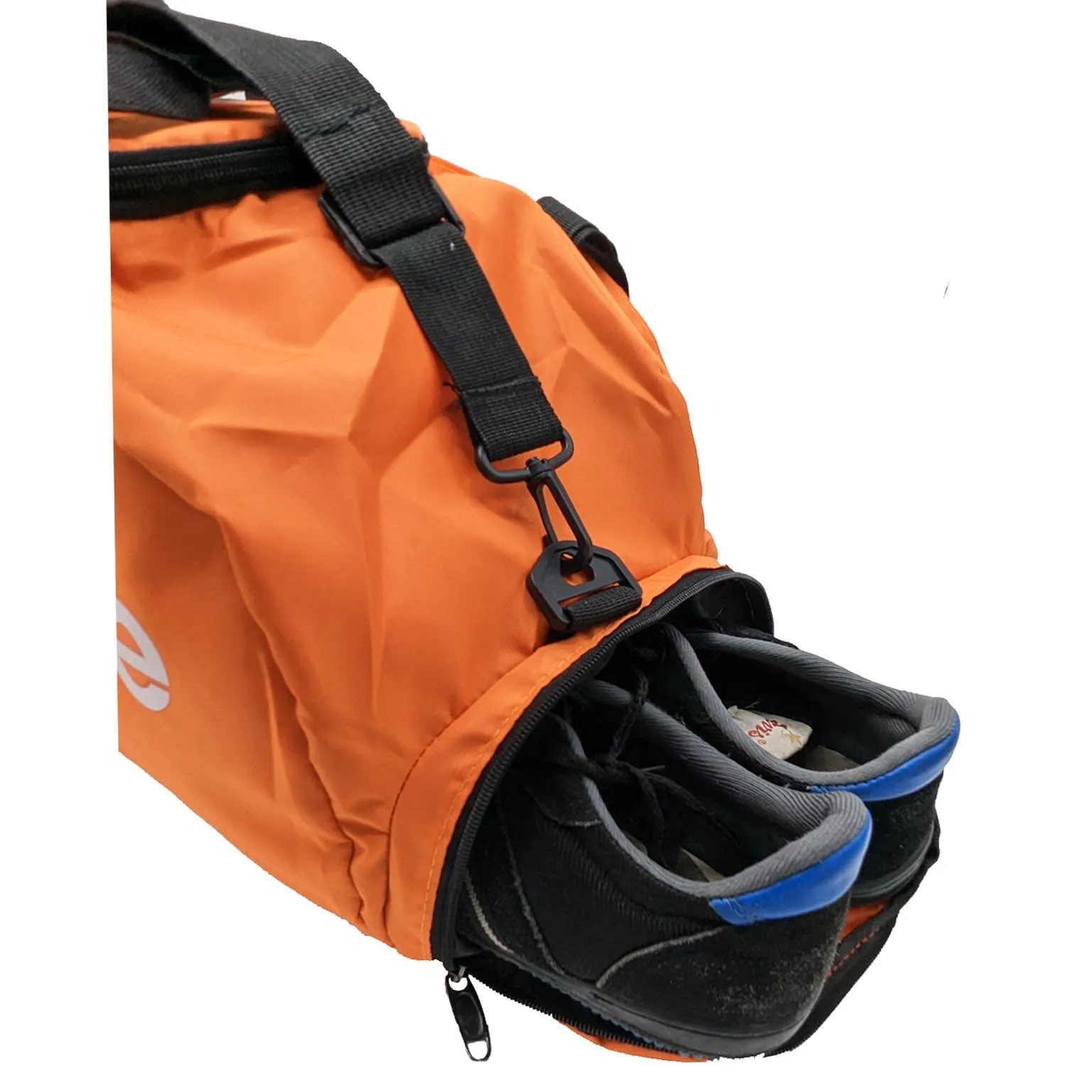 T90 Style 2 in 1 Sports and Travel Bag With Shoe Compartment - Orange