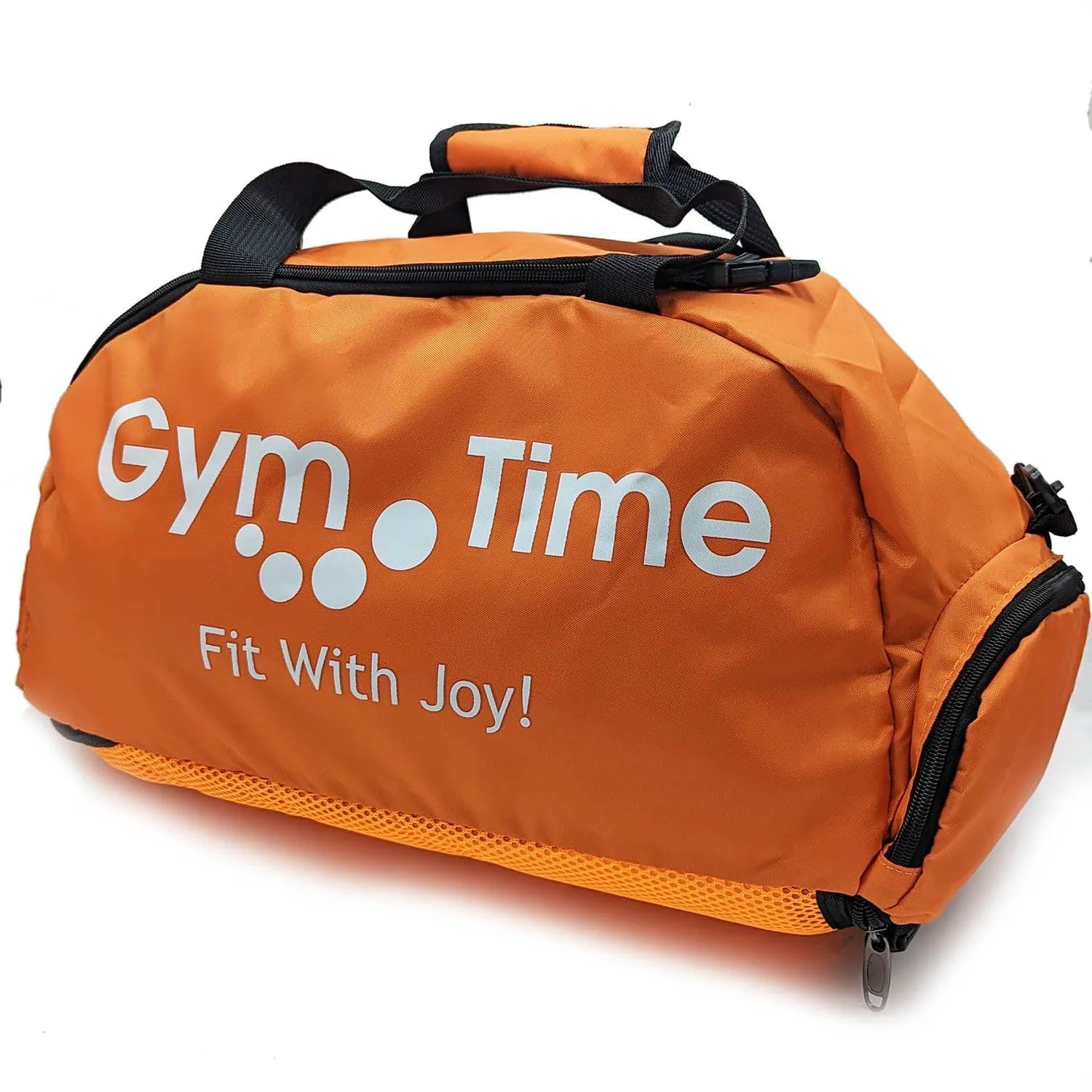 T90 Style 2 in 1 Sports and Travel Bag With Shoe Compartment - Orange