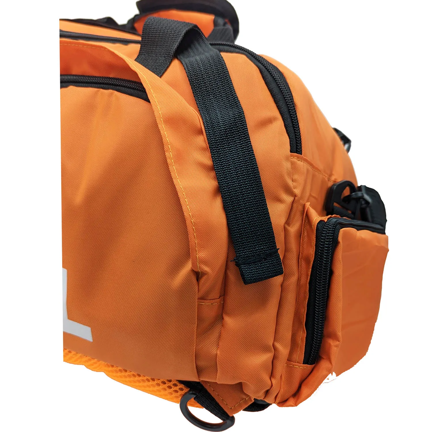T90 Style 2 in 1 Sports and Travel Bag With Shoe Compartment - Orange