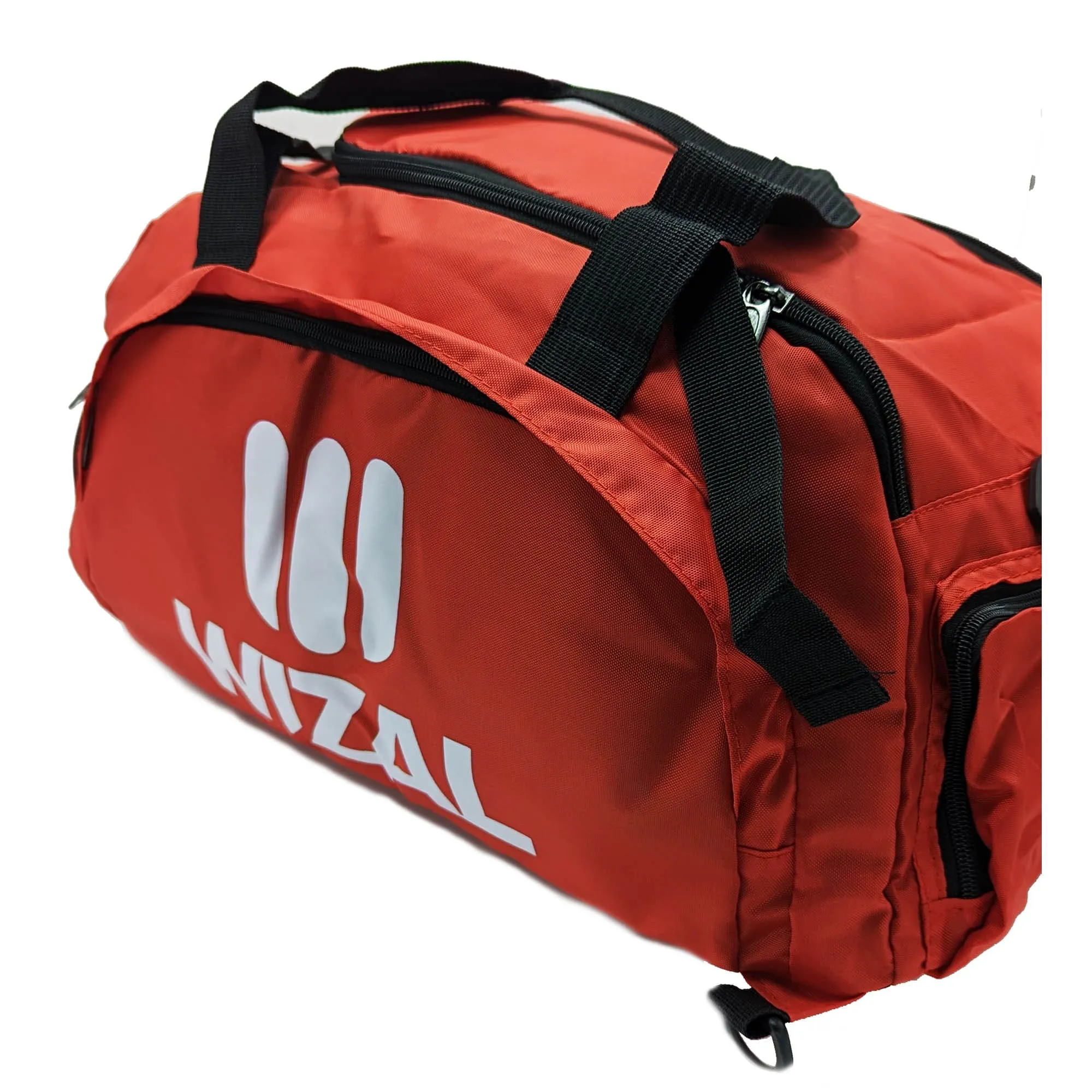T90 Style 2 in 1 Sports and Travel Bag With Shoe Compartment - Red