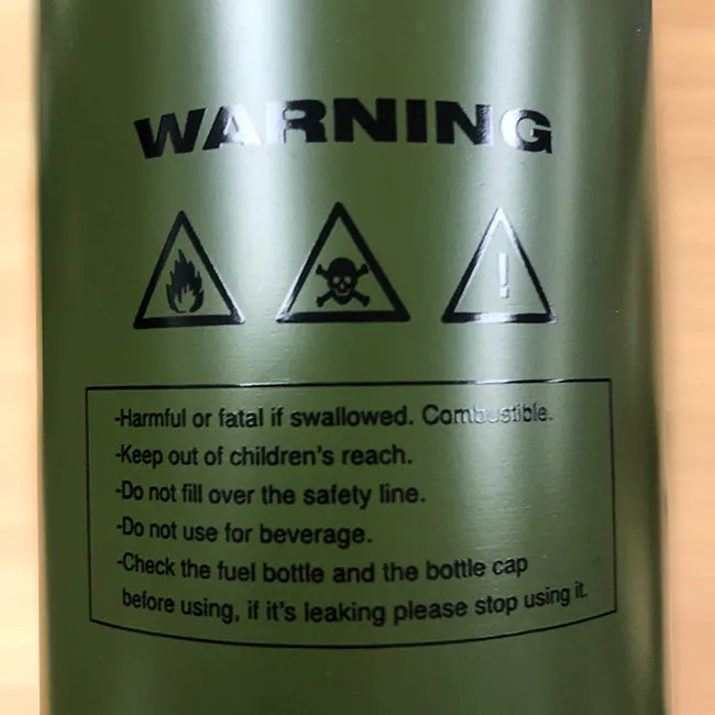 Tech 7 Aluminium Fuel Bottle 1L