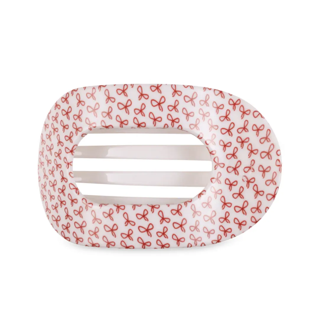Teleties Shimmer Medium Flat Round Hair Clip
